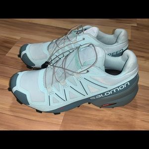 Brand new without box! Salomon Speedcross 5: Trellis/Stormy Weather/phantom
